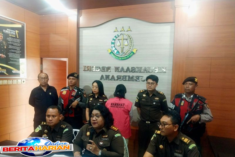 kejari jembrana tetapkan mantan karyawan bri tersangka korupsi kur