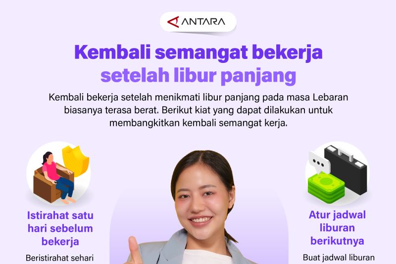 kembali semangat bekerja setelah libur panjang