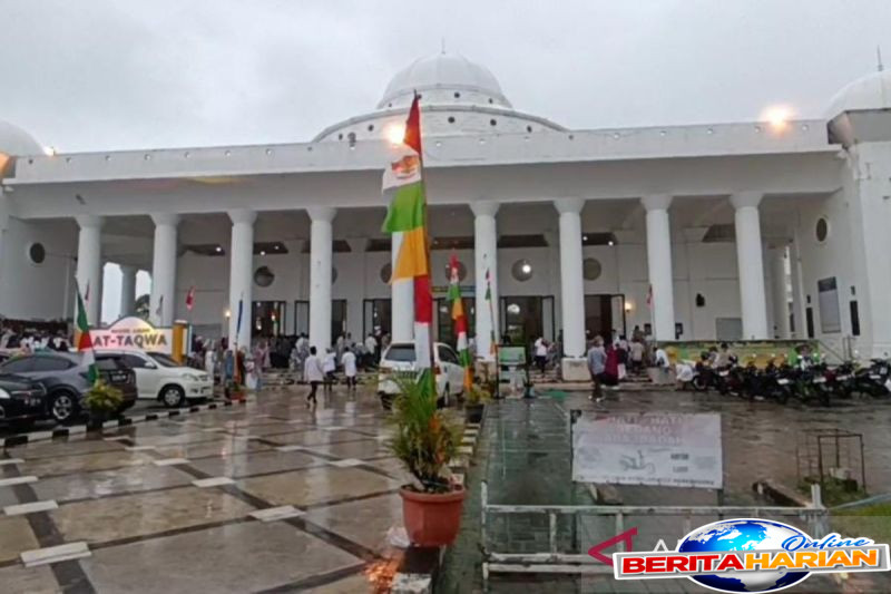 kemenag ukur arah kiblat untuk 621 masjid dan mushala di bengkulu