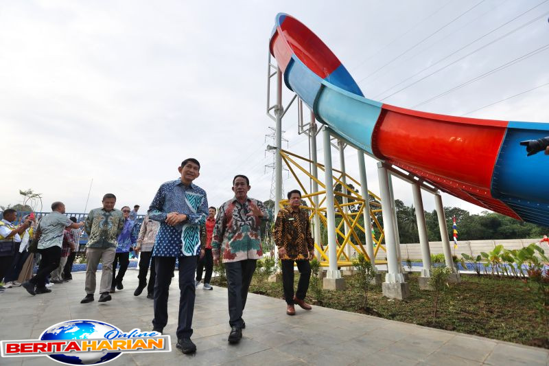 klawas waterpark bukti komitmen mind id lakukan perbaikan pascatambang