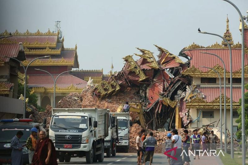 korban tewas gempa myanmar sudah lampaui 3000 orang