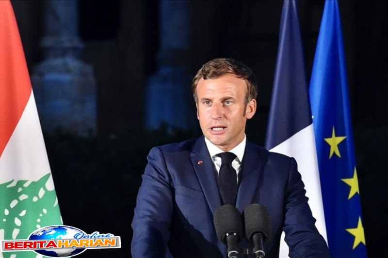 macron prancis mungkin akui palestina sebagai negara pada juni