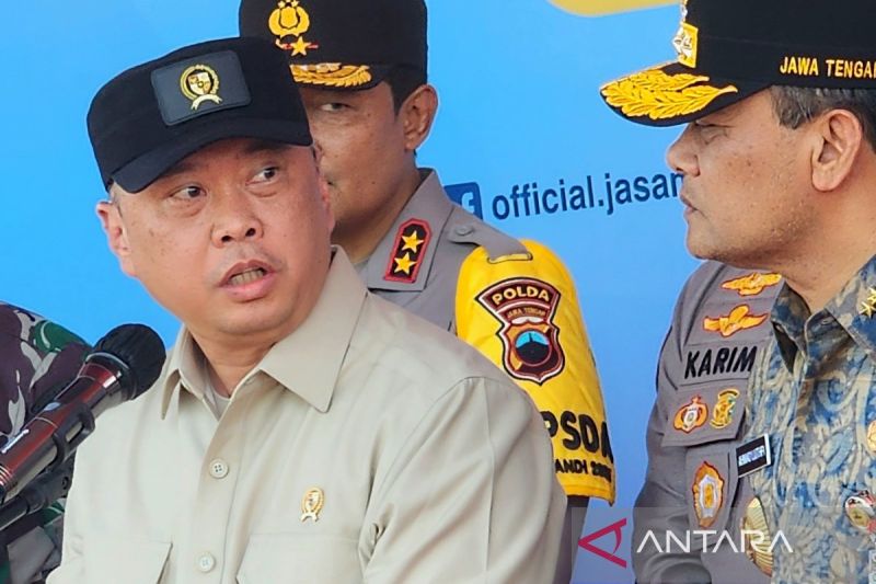 menhub baru 50 persen pemudik kembali ke barat lewat tol