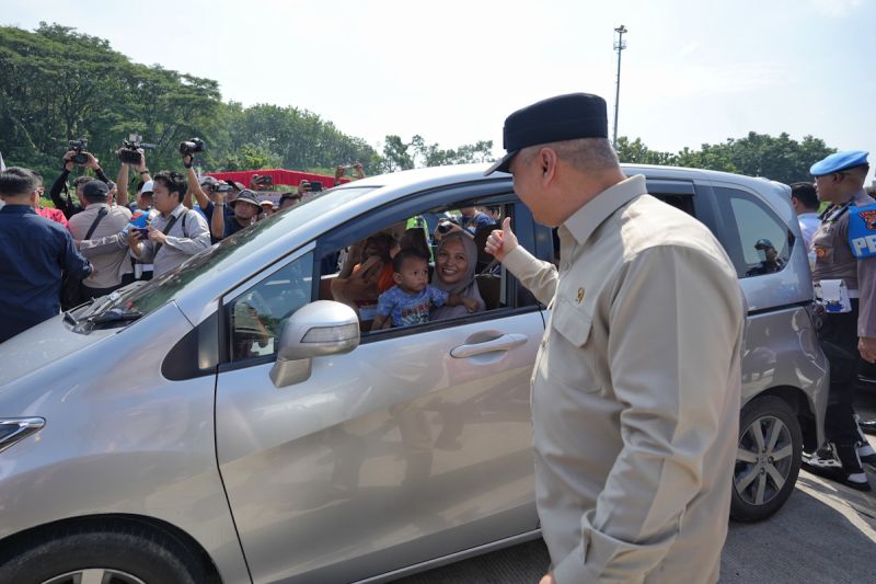 menhub ingatkan pemudik agar menaati rambu rambu lalu lintas
