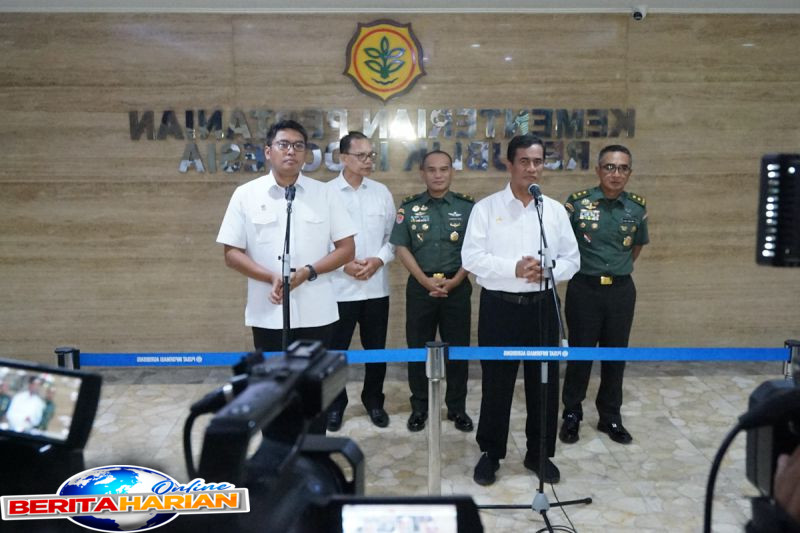 mentan kita harus bela rakyat agar merah putih tegak di sektor pangan