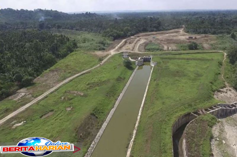 menteri pu infrastruktur irigasi wujudkan swasembada pangan di jatim