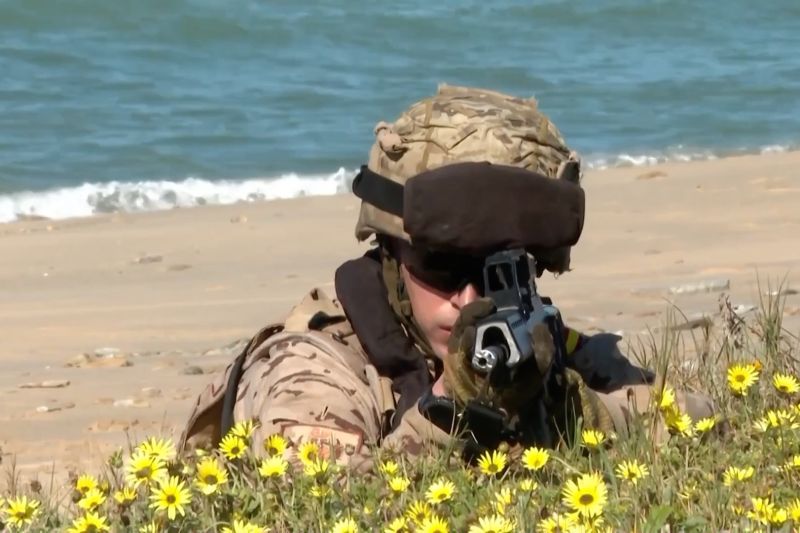 nato gelar latihan perang laut skala besar di lepas pantai spanyol