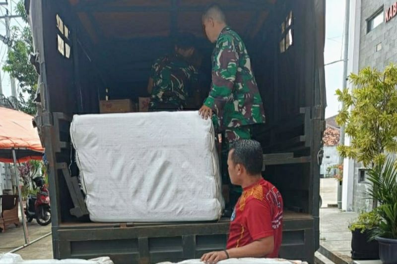 pemkab karawang bersama kodim kirim bantuan kemanusiaan ke myanmar