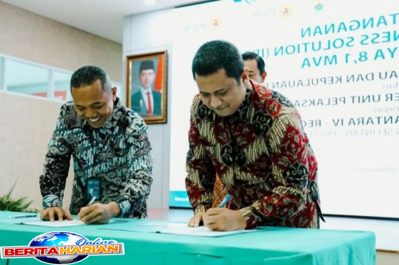pln pasok 81 mw listrik ke lima pks ptpn iv regional iii riau