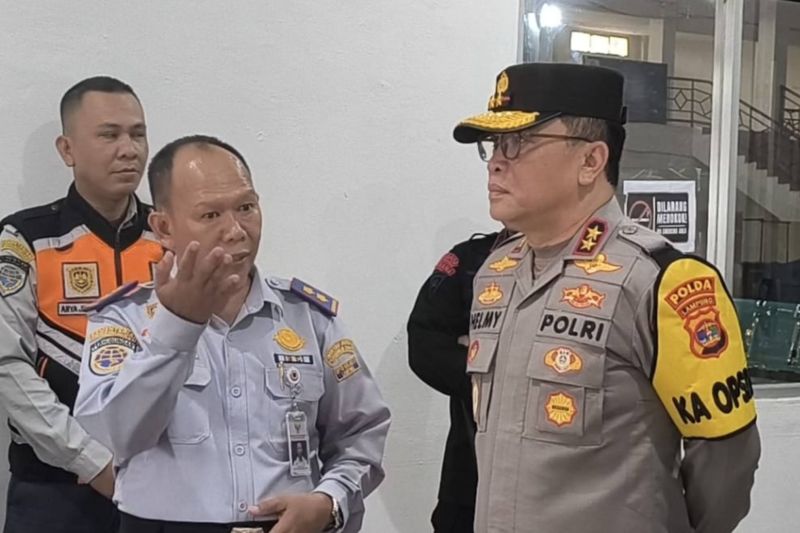 polda lampung kelancaran arus balik jadi fokus utama dalam pengamanan