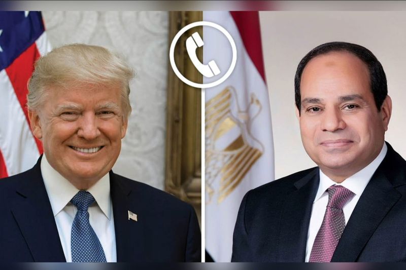 presiden mesir dan amerika serikat bahas perkembangan di timur tengah