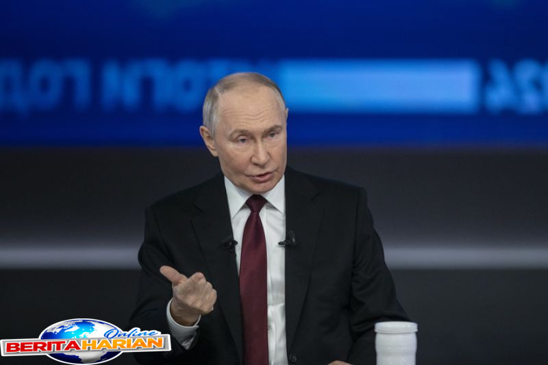 putin umumkan gencatan senjata di ukraina selama paskah