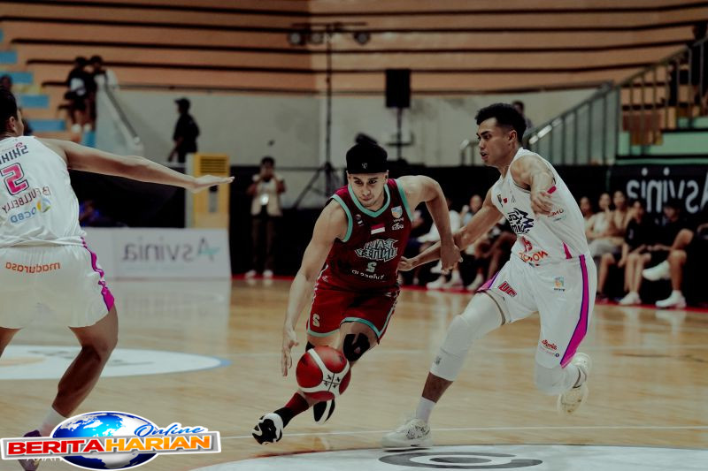 rans simba bogor tundukkan bali united basketball 81 77