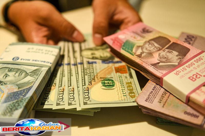rupiah menguat seiring meredanya ekspektasi resesi as