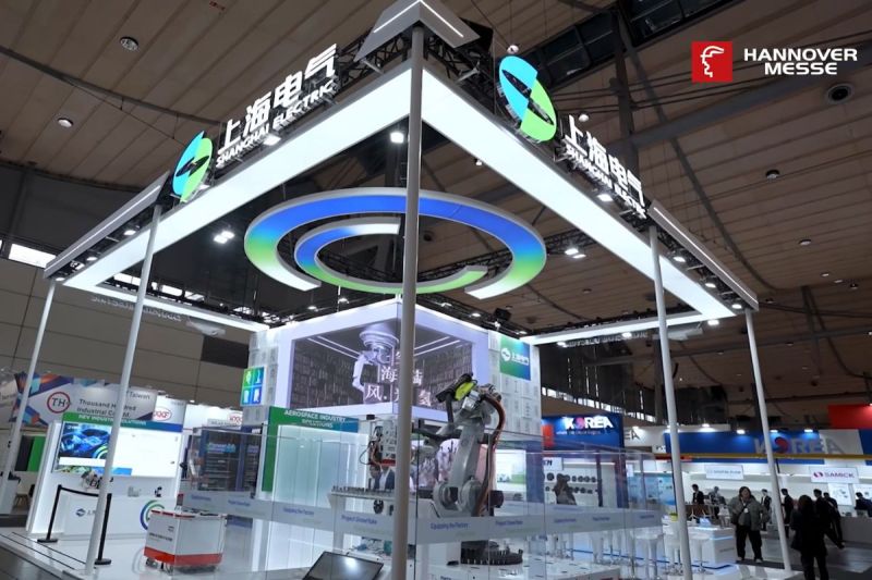 shanghai electric teken perjanjian kemitraan strategis bernilai rmb 3637 miliar di hannover messe 2025