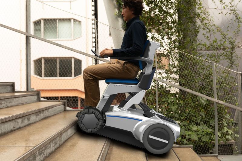 startup jepang akan jual kursi roda listrik pendaki tangga pada 2026