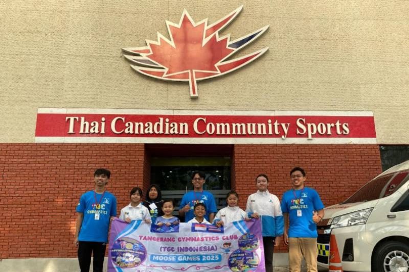 tangerang gymnastics club raih medali kompetisi internasional