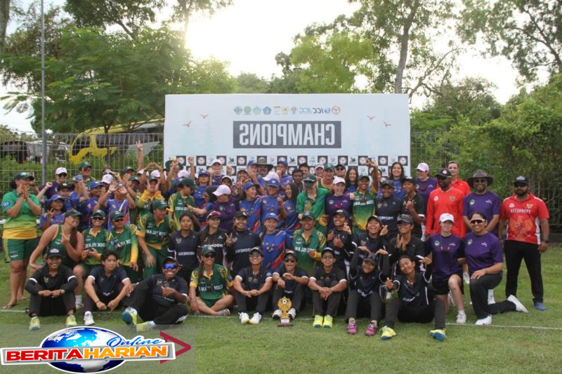 timnas cricket putri indonesia juara kartini t20 bali