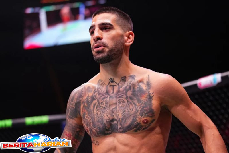 topuria sesumbar tundukkan makhachev di depan khabib