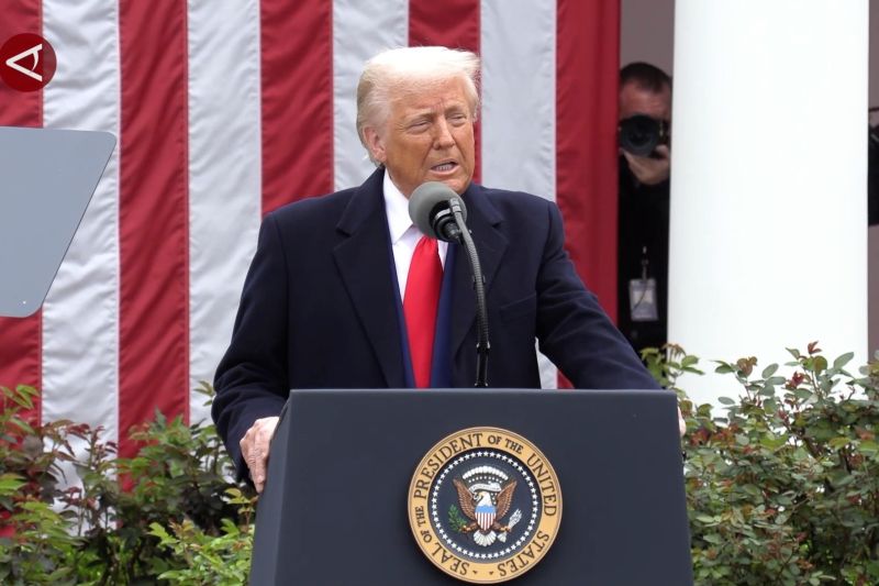trump kenakan tarif 32 persen untuk barang dari indonesia