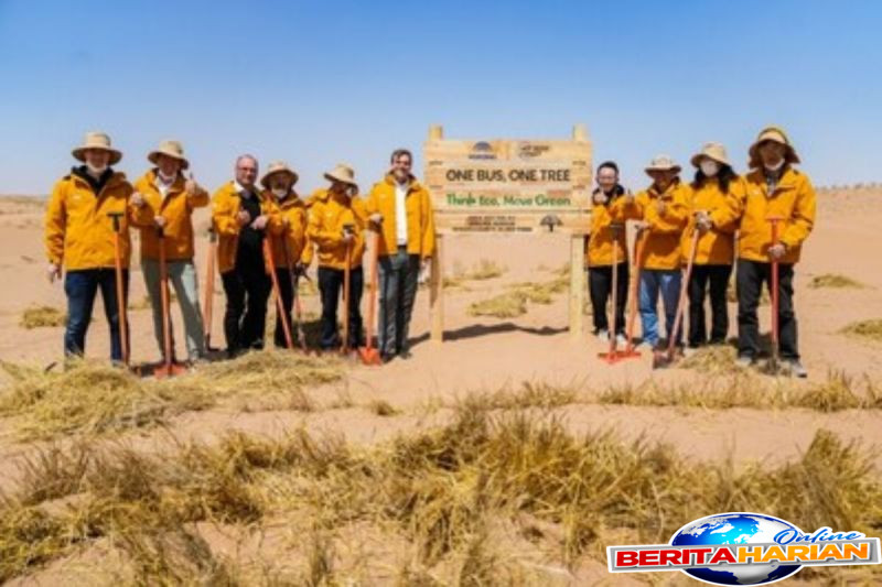 Yutong Bus Merayakan Keberhasilan Proyek 'Net Zero Forest' pada Hari Bumi 2025: Satu Pohon untuk Setiap Bus Beroperasi 1 yutong bus umumkan pencapaian inisiatif net zero forest pada hari bumi 2025 satu pohon ditanam untuk setiap unit bus yang beroperasi
