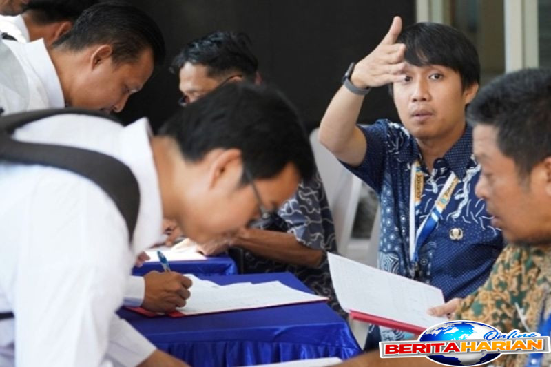 900 peserta ikuti seleksi pppk di jakbar hari ini