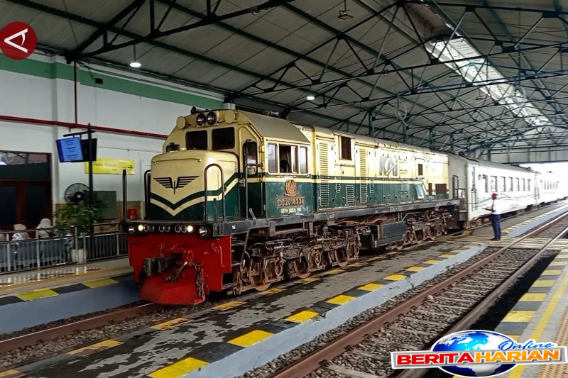 ada kereta dan gerbong tambahan di daop 7 madiun saat libur panjang