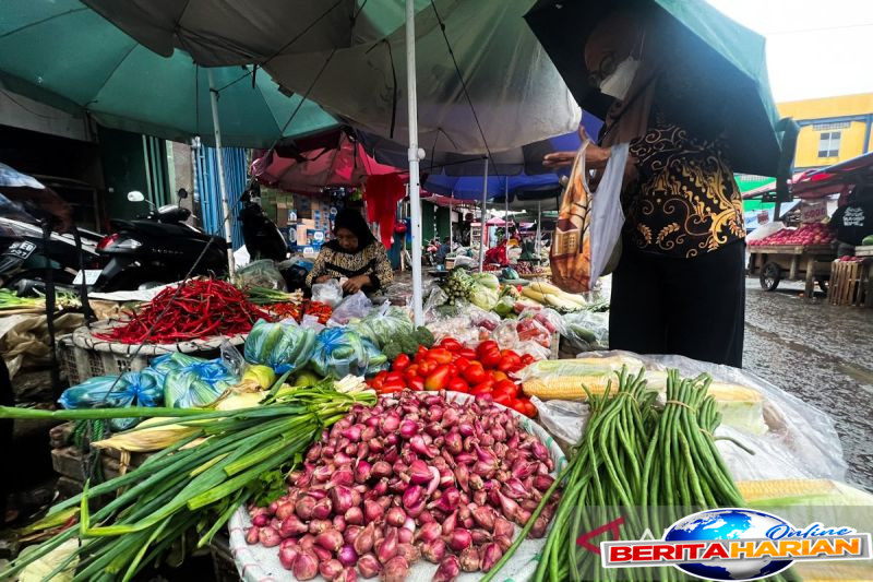 bapanas harga cabai rawit rp46286kg bawang merah rp37185kg