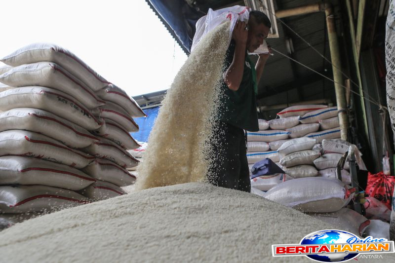 bulog jakarta banten dua kali capai target pengadaan gabah dan beras