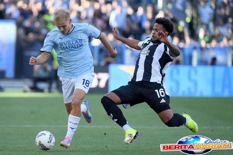 gol matias vecino selamatkan lazio dari kekalahan kontra juventus