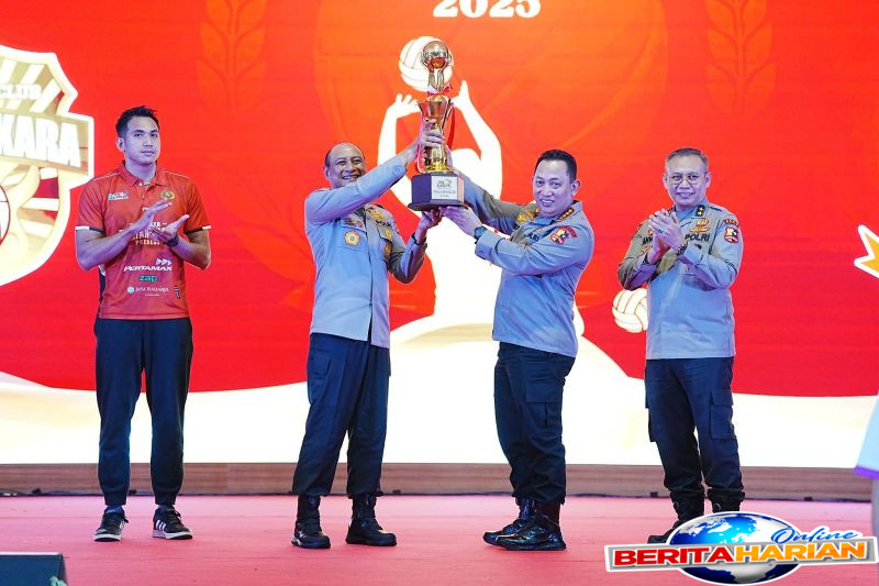 ini harapan kapolri pada tim voli polri usai juara di proliga