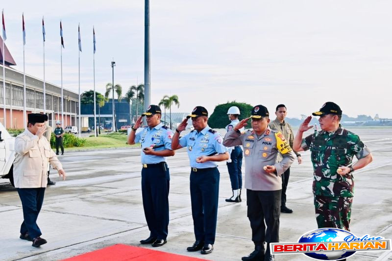 istana presiden prabowo terima bintang kebesaran dari sultan brunei