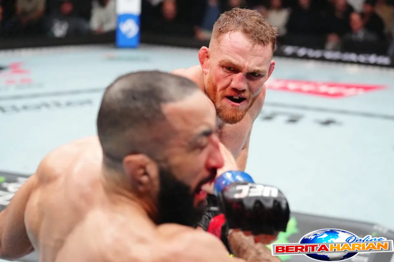kalahkan belal maddalena rebut gelar juara kelas welter ufc