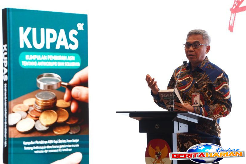kpk dorong buku kupas jadi pegangan asn melawan korupsi