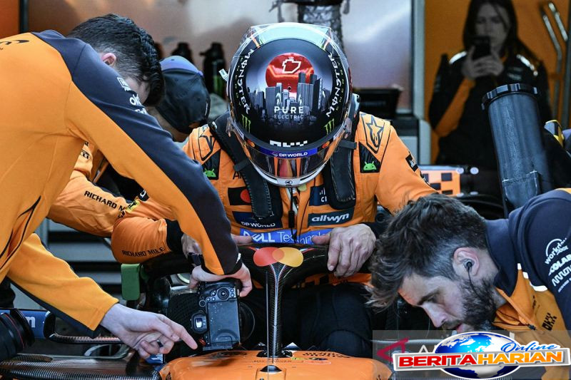lando norris segel kemenangan sprint race gp miami