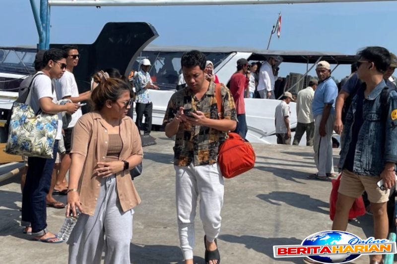 lebih dari 2000 wisatawan kunjungi kepulauan seribu di libur panjang