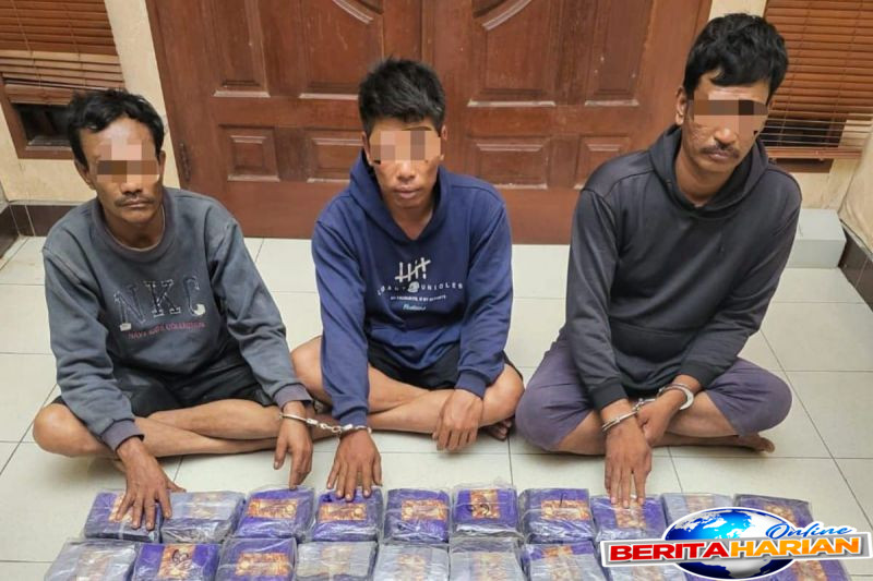 polda sumut gagalkan penyeludupan 30 kg sabu sabu di labuhanbatu utara