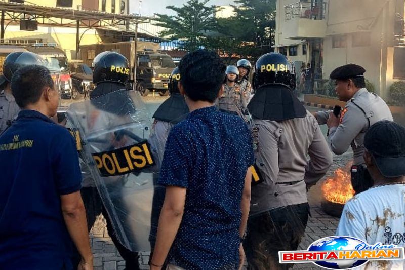 polisi tingkatkan keterampilan personel hadapi aksi unjuk rasa