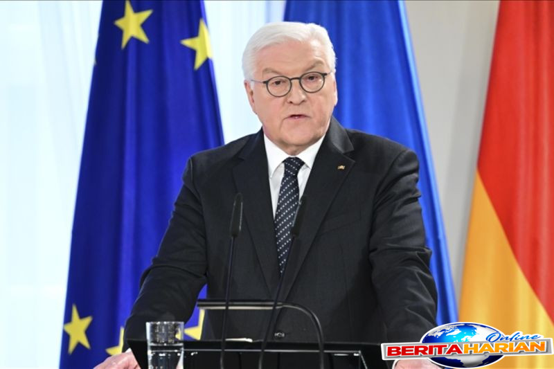 presiden jerman desak israel akhiri blokade bantuan ke gaza