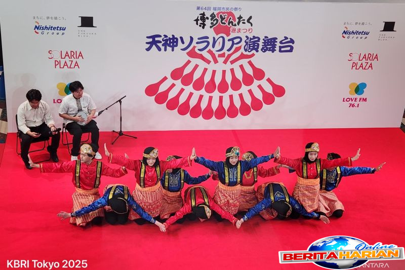 ragam seni budaya ri jadi daya tarik di festival kesenian jepang