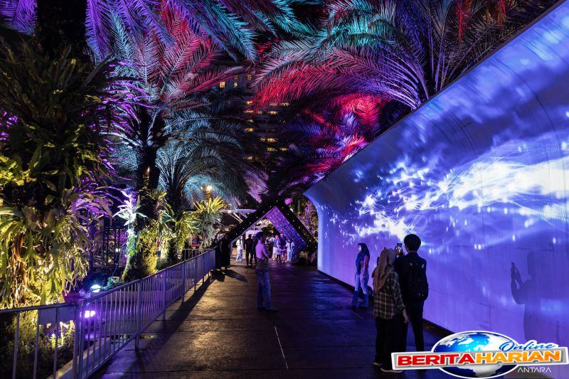 rekomendasi akhir pekan jakarta light festival hingga hut jakarta