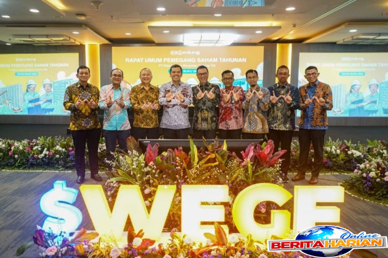 rupst tahun buku 2024 wege bagikan dividen tunai 10 dari laba bersih