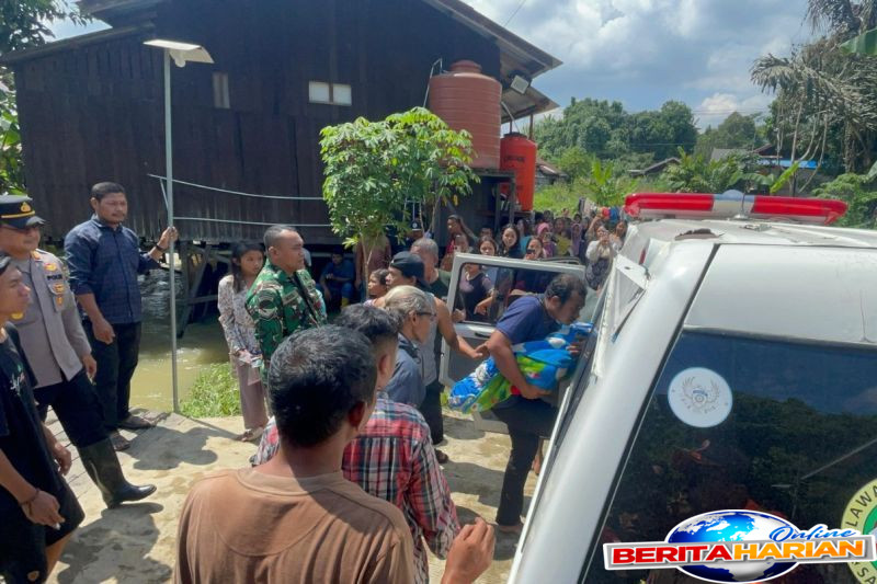 sar temukan balita terseret banjir di samarinda setelah dua hari