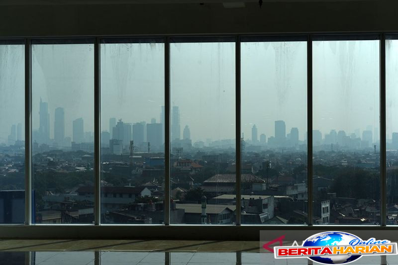senin pagi kualitas udara jakarta masuk kategori sedang