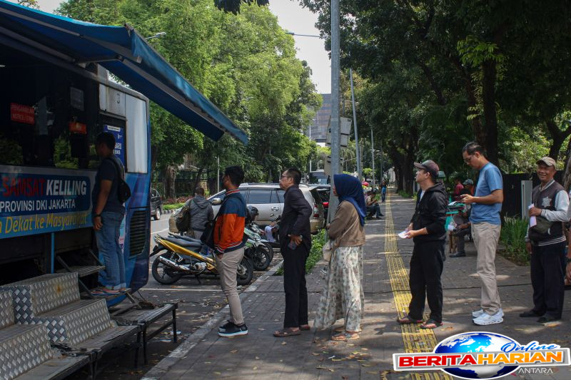 setelah libur waisak samsat keliling jadetabekkembali buka