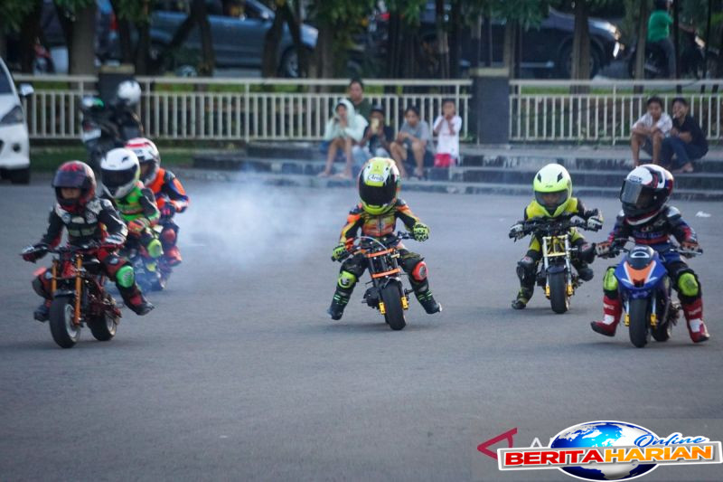 sirkuit bscc dome balikpapan jadi ajang pembinaan bibit pembalap cilik indonesia