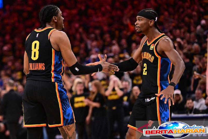 thunder singkirkan nuggets melaju ke final nba wilayah barat