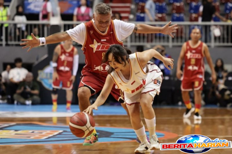tim gisella tekuk gading cs dalam ibl celebrity game 2025