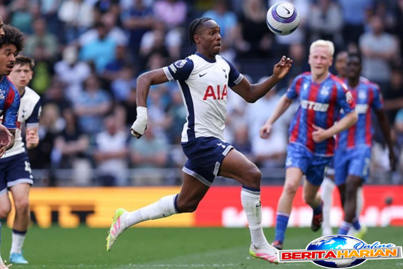 tottenham kalah dari palace 0 2 nottingham diimbangi leicester 2 2