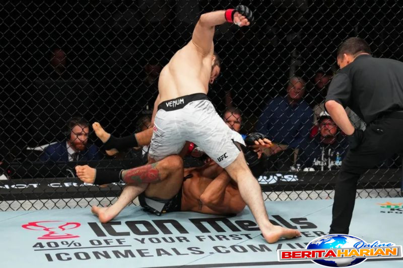 ufc suguhkan laga petarung yang sedang naik daun pada ufc 318